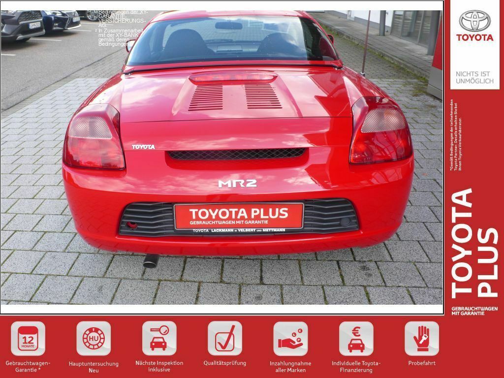 Fahrzeugabbildung Toyota MR 2 Roadster