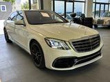 Mercedes-Benz S 63 AMG 4Matic+ L-Exklusiv-Nachtsicht-HUD-Pano- - Mercedes-Benz mit Benzin-Antrieb: Weiß, Sportfahrwerk, Limousine
