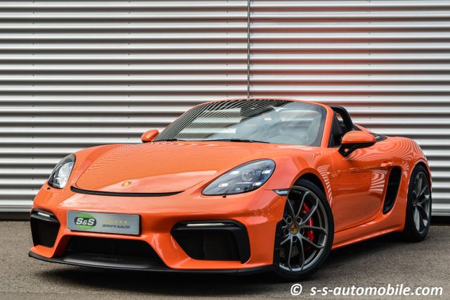 PORSCHE Spyder PTS Gulforange Vollschalen Carbon 1.Hand