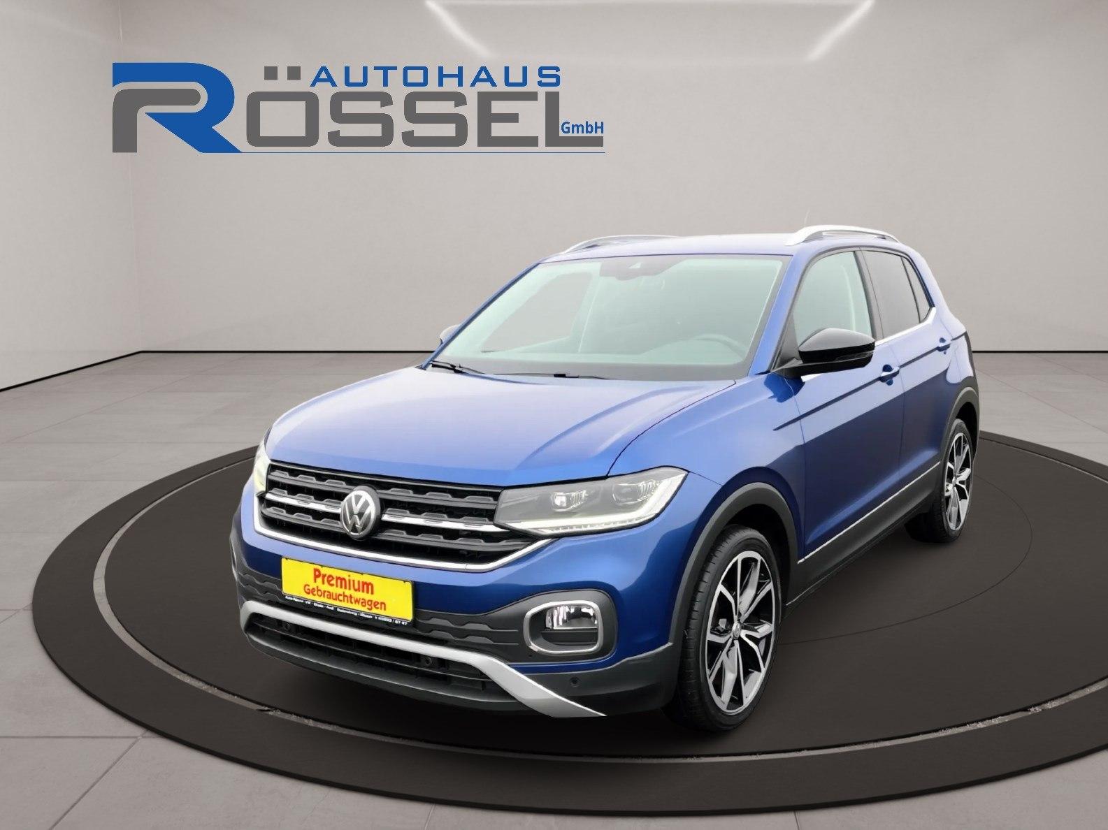 Volkswagen T-Cross 1,0 TSI Style 18" Alu Navi Notrad Blind 