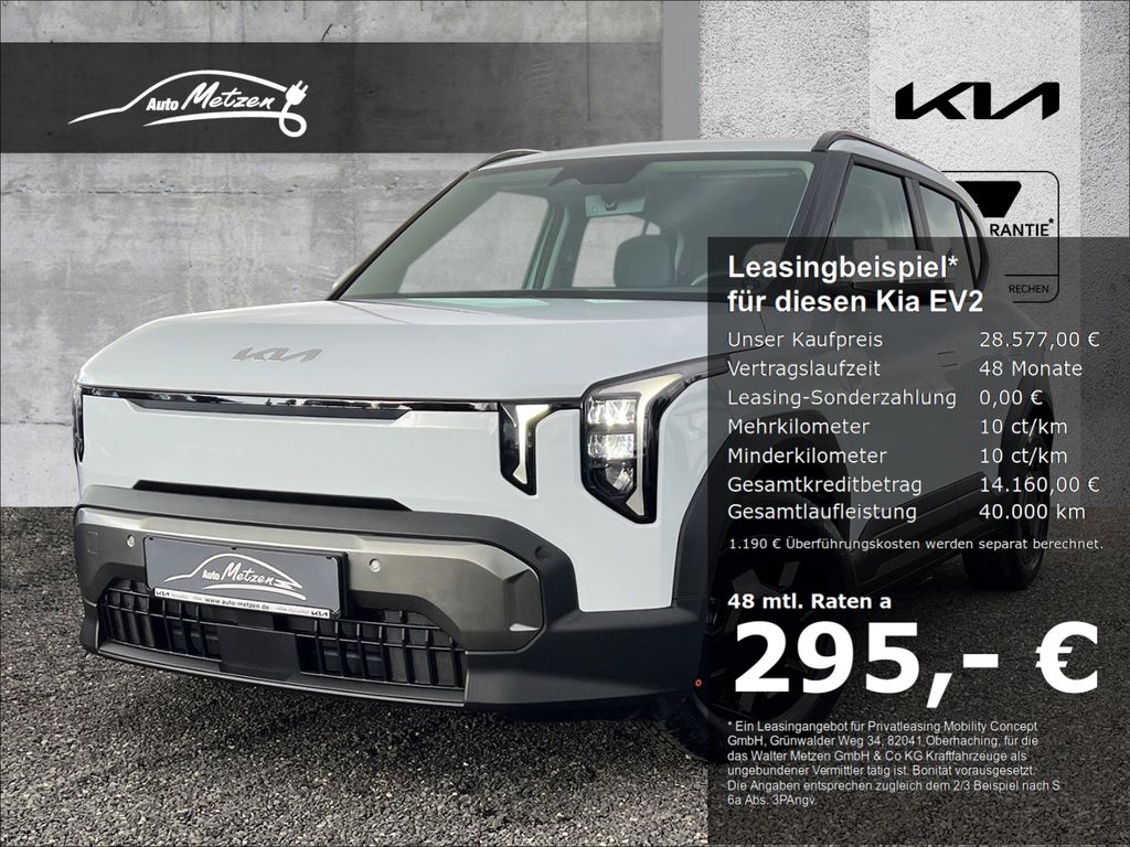 Kia EV2 42,2 kW Air P1/WP/NAVI Digitales Cockpit LED