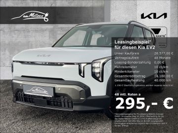 Kia Leasingangebot: Kia EV2 42,2 kW Air P1/WP/NAVI Digitales Cockpit LED