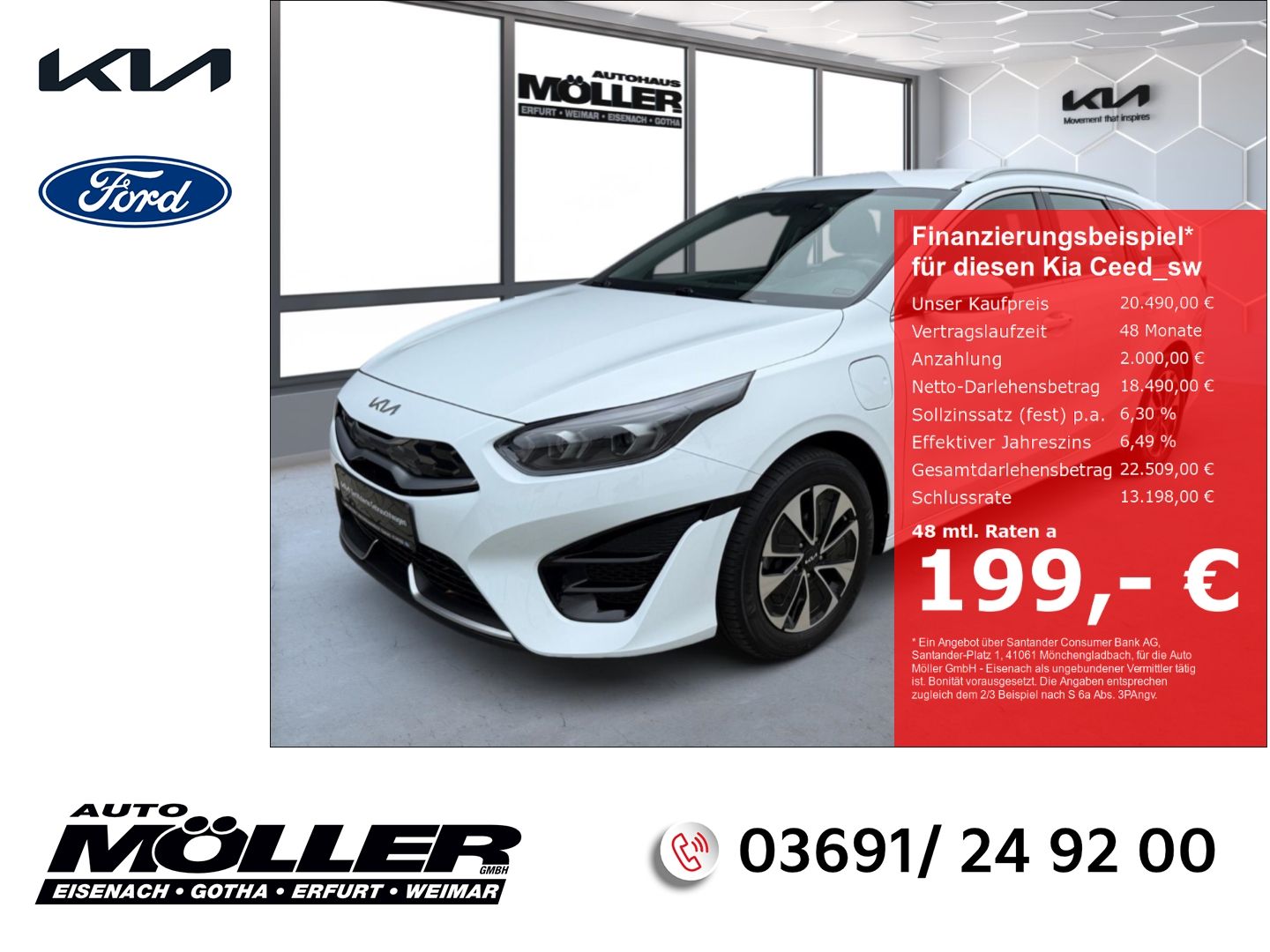 Kia Ceed_sw 1.6 PHEV Vision DCT6 AHK LED Komfort Nav