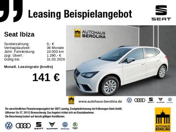 Seat Leasingangebot: Seat Ibiza 1.0 TSI Road Edition DSG *GRA*NAV*PDC*SHZ*