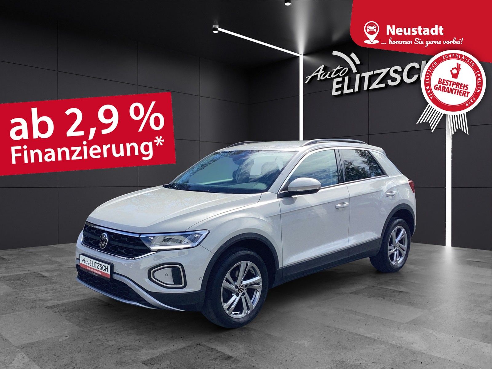 Fahrzeugabbildung Volkswagen T-Roc TSI Life Standhzg LED APP Park-Assist SH L