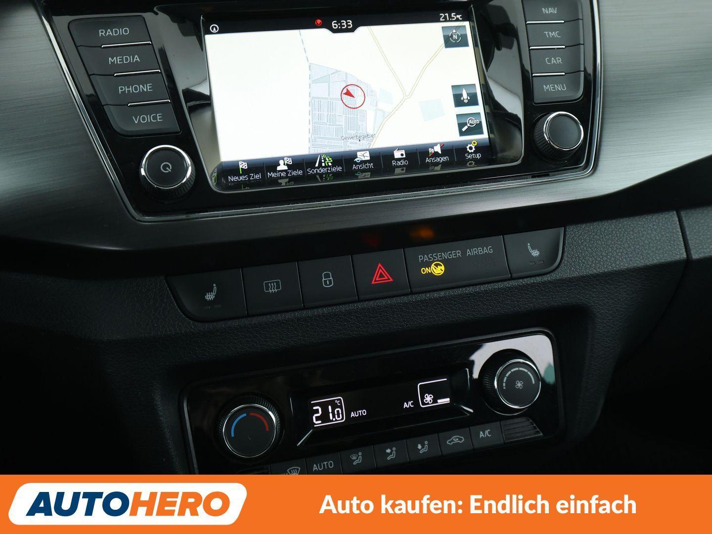 Skoda Fabia 1.4 TDI Clever*NAVI*ACC*PDC*SHZ*BLUETOOTH*