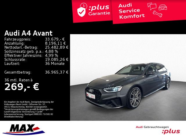 A4 Avant 45 TFSI QUATT S LINE LED+PANO+MMI NAVI+