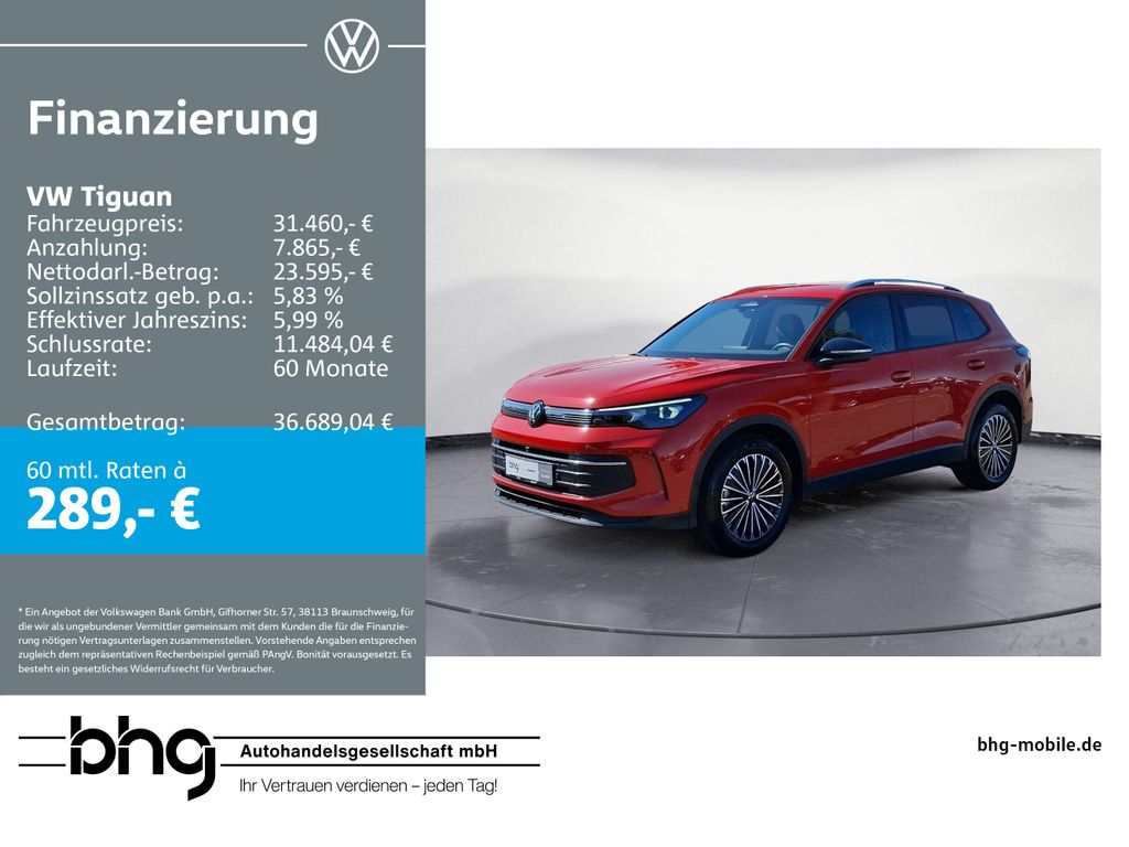 Tiguan 1.5 eTSI OPF DSG GOAL MatrixLED AHK EasyO