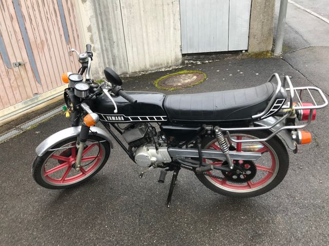 Yamaha RD 50 M mit 80er Ersatzmotor [Bastlerfahrzeug]