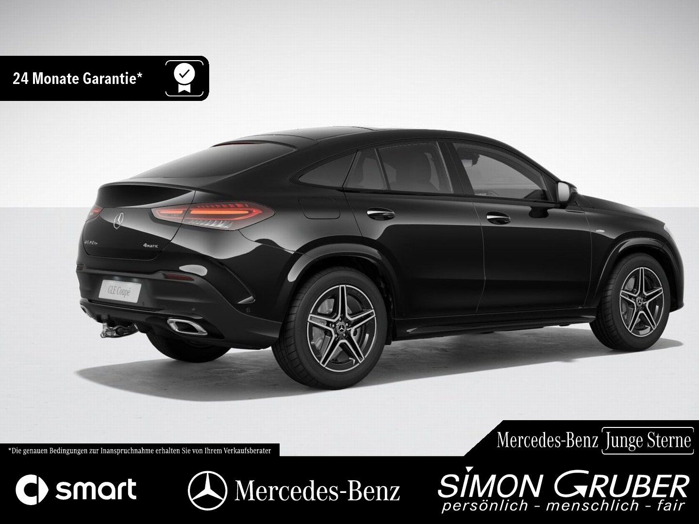 Fahrzeugabbildung Mercedes-Benz GLE 350 de 4M Coupe Sitzklima Airmatic Pano Burm