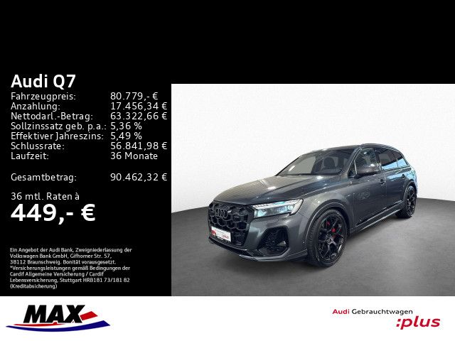 Q7 50 TDI Q 7-SITZER S LINE +HD-MATRIX+PANO+AHK+