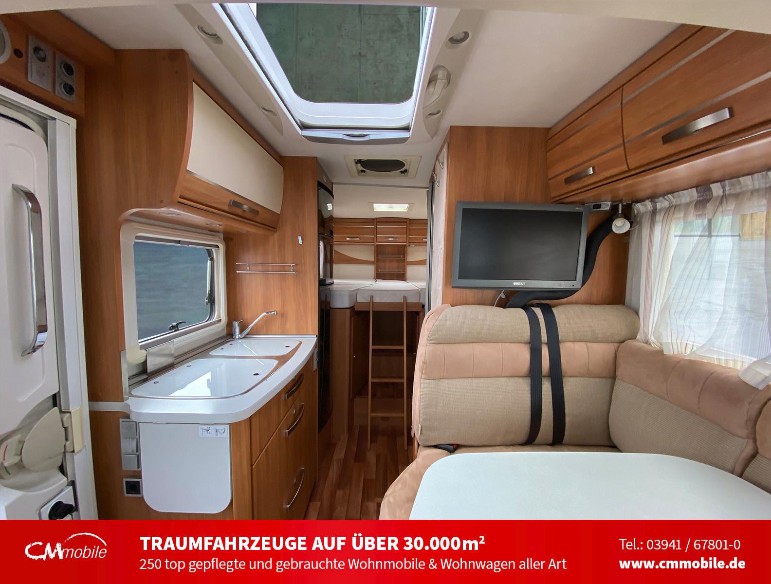 HYMER / ERIBA / HYMERCAR Exsis I 578 - Hub & Einzelbetten - Garage