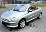 Peugeot 206cc/1.6/Benzin/Vollleder/Shz/S-H... - Peugeot 206 mit Benzin-Antrieb: Cabrio, 1.6