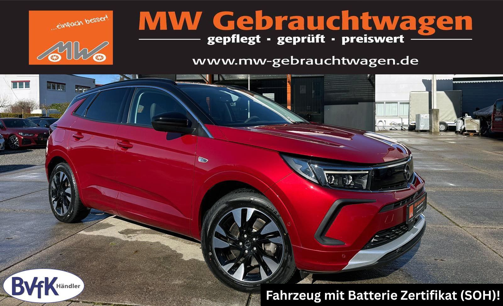 Fahrzeugabbildung Opel Grandland Ultimate PlugIn 1.6 Turbo ACC 360° AHK