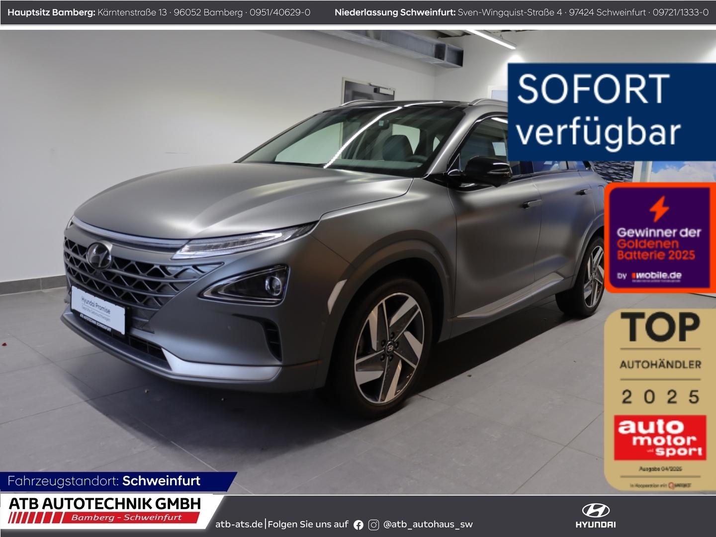 Hyundai NEXO Prime El. Panodach Navi Soundsystem 360 Kam