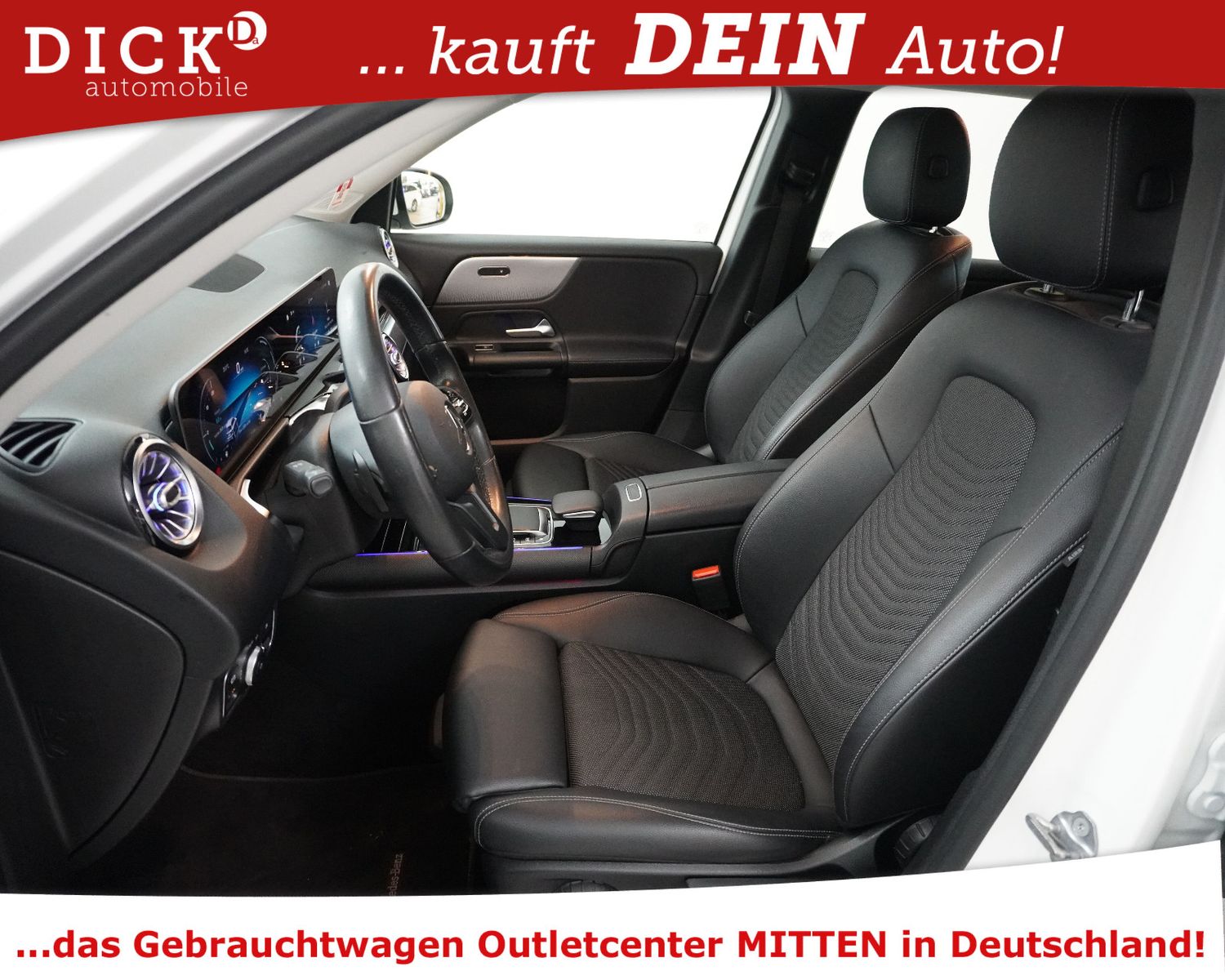 Fahrzeugabbildung Mercedes-Benz GLB180d 8G Style NAVI+KAM+LEDER+SHZ+WIDESC+TEMP+