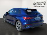 Audi A3 Sportback 30 TDI DSG S-Line/LED/DAB/DSP/Apple - Audi A3: Blau