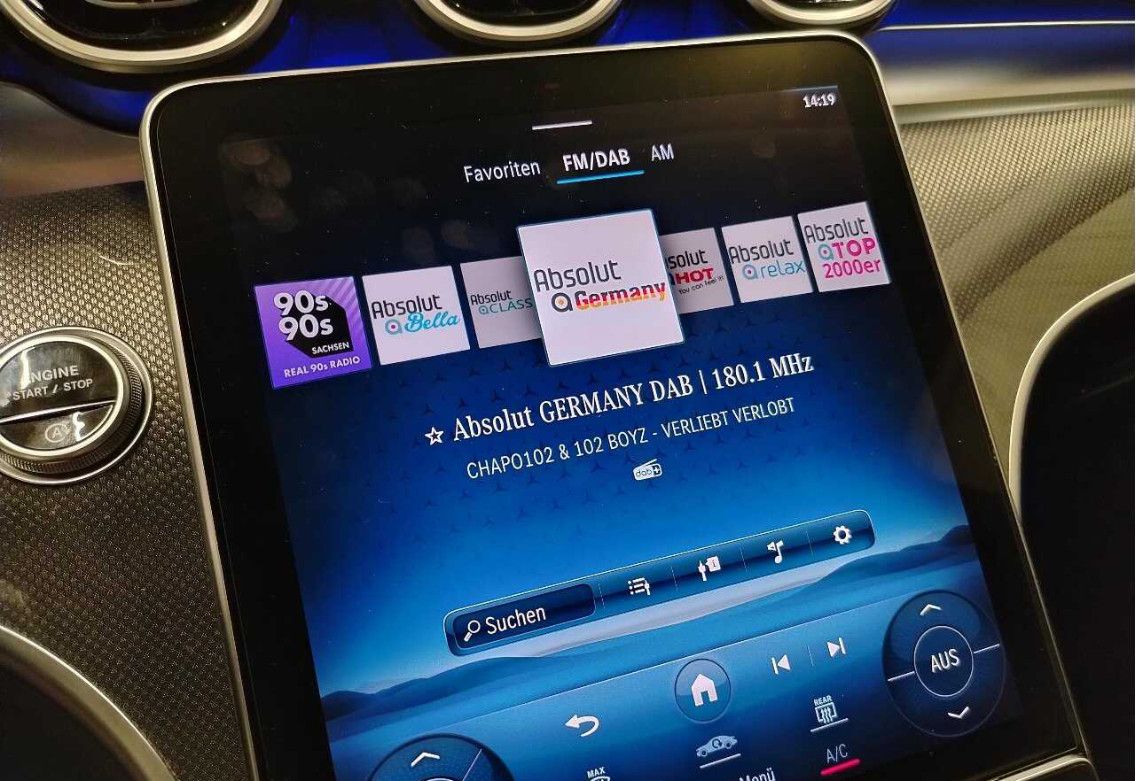 Fahrzeugabbildung Mercedes-Benz C 220d 9G AMG Line LED/NAVI/VIRTU/SHZ/HIFI/AHK