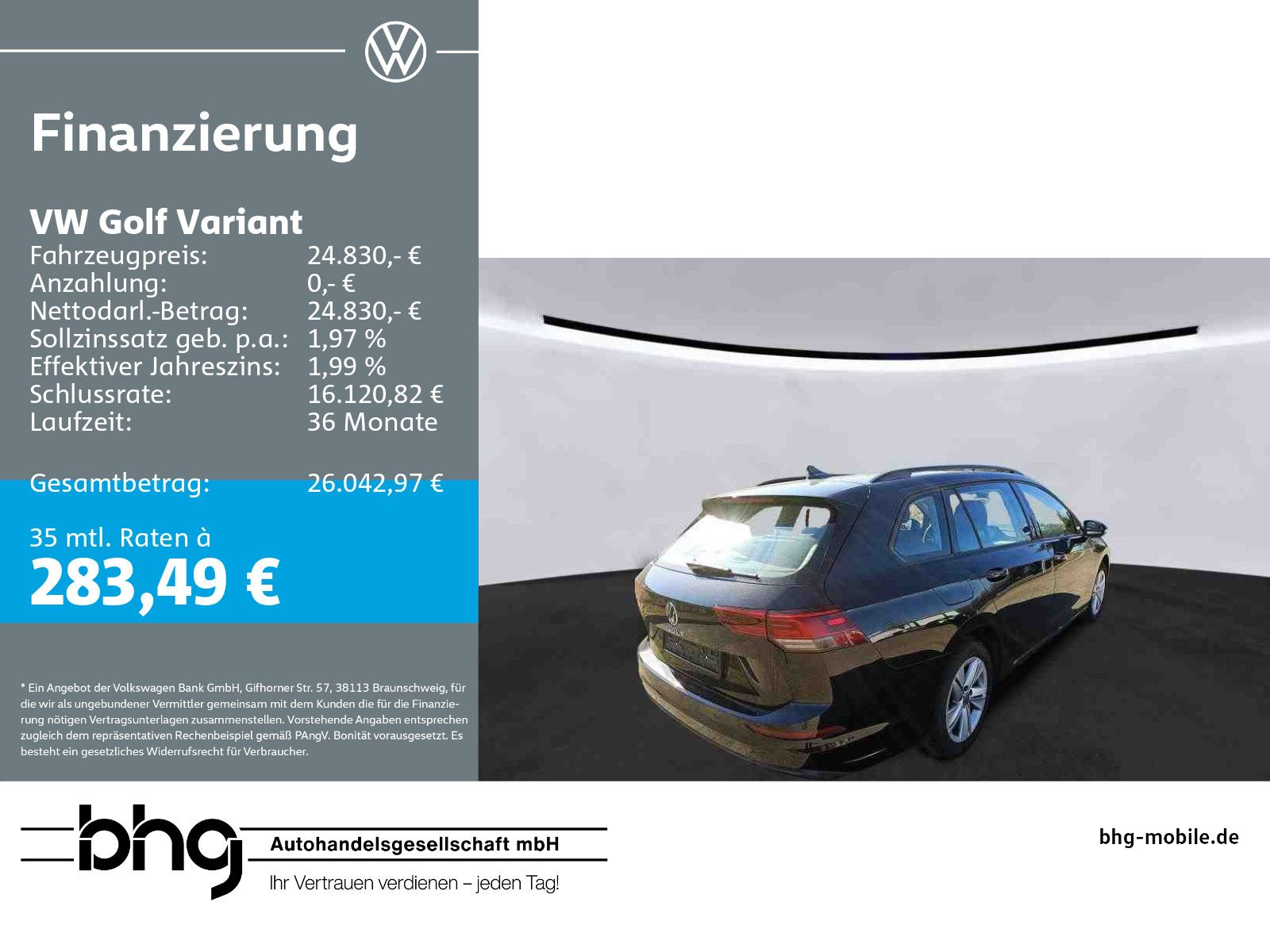 Volkswagen Golf Variant 2.0 TDI DSG LIFE