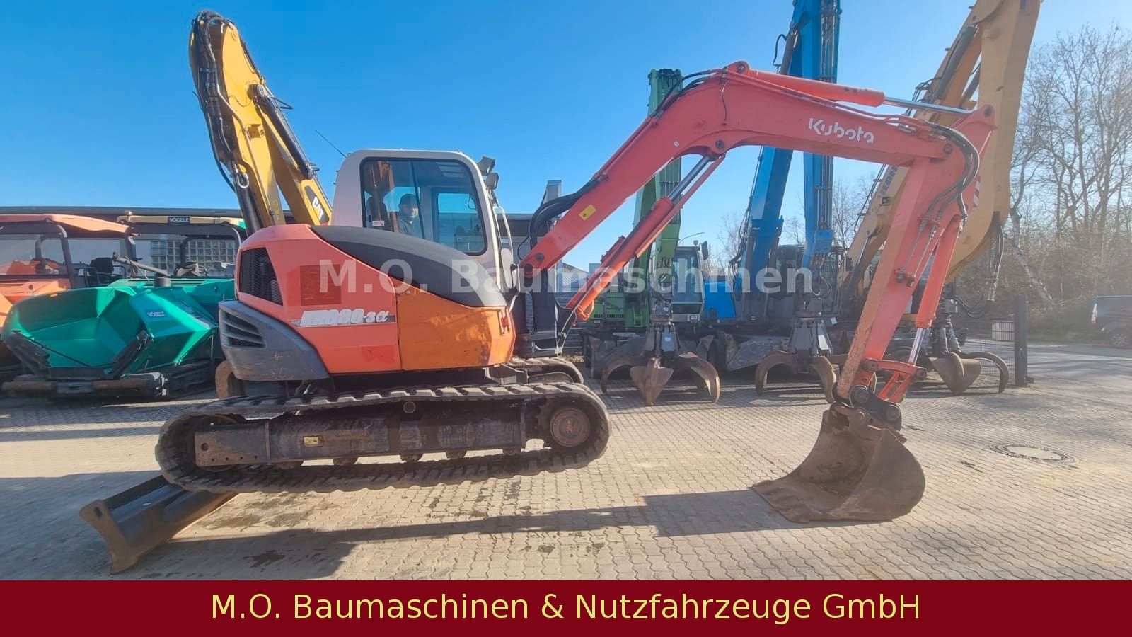 Fahrzeugabbildung Kubota KX 080-3 / SW / Hammerline /