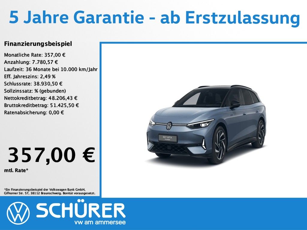Volkswagen ID.7 Tourer GTX 4Motion AHK WäPump HKardon 360° foto 1
