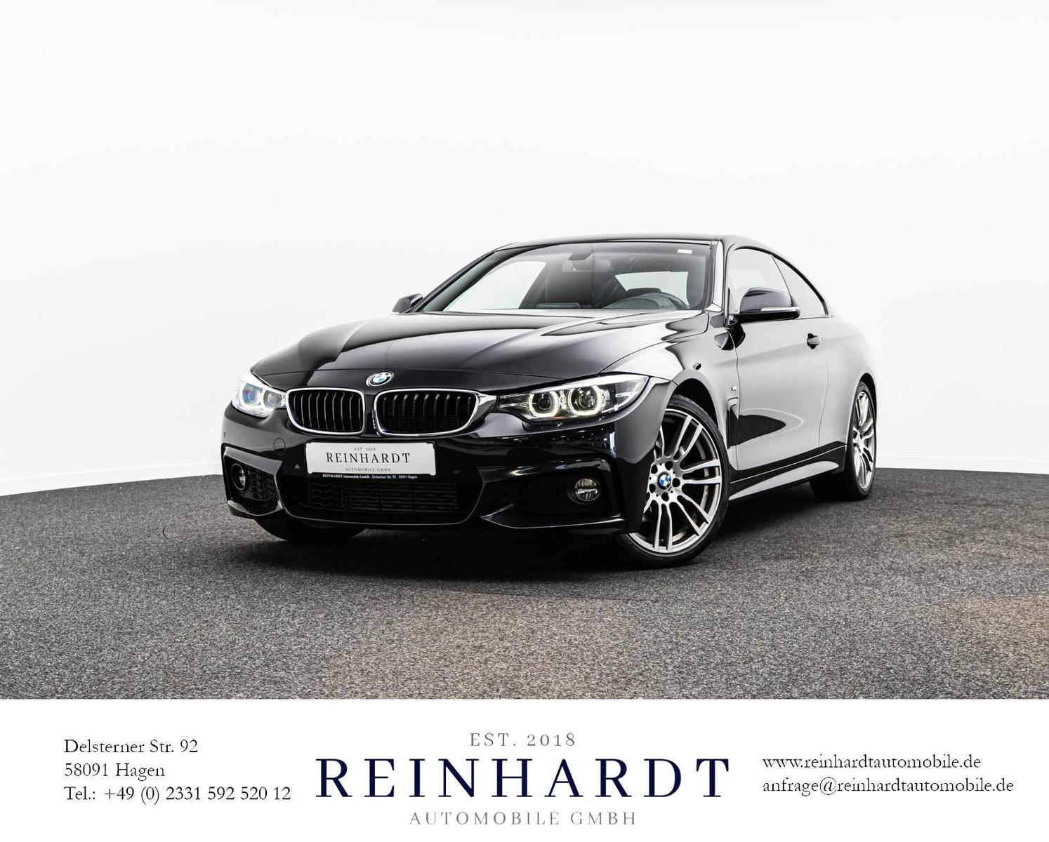 BMW 420d COUPE M SPORT/SHADOW/19Z./LED/HiFi/SHZ./PDC