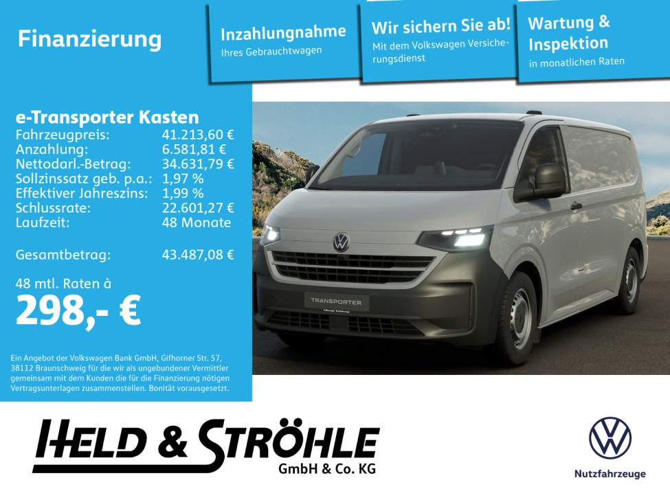Volkswagen T7 e-Transporter Kasten KR Bestellfahrzeug