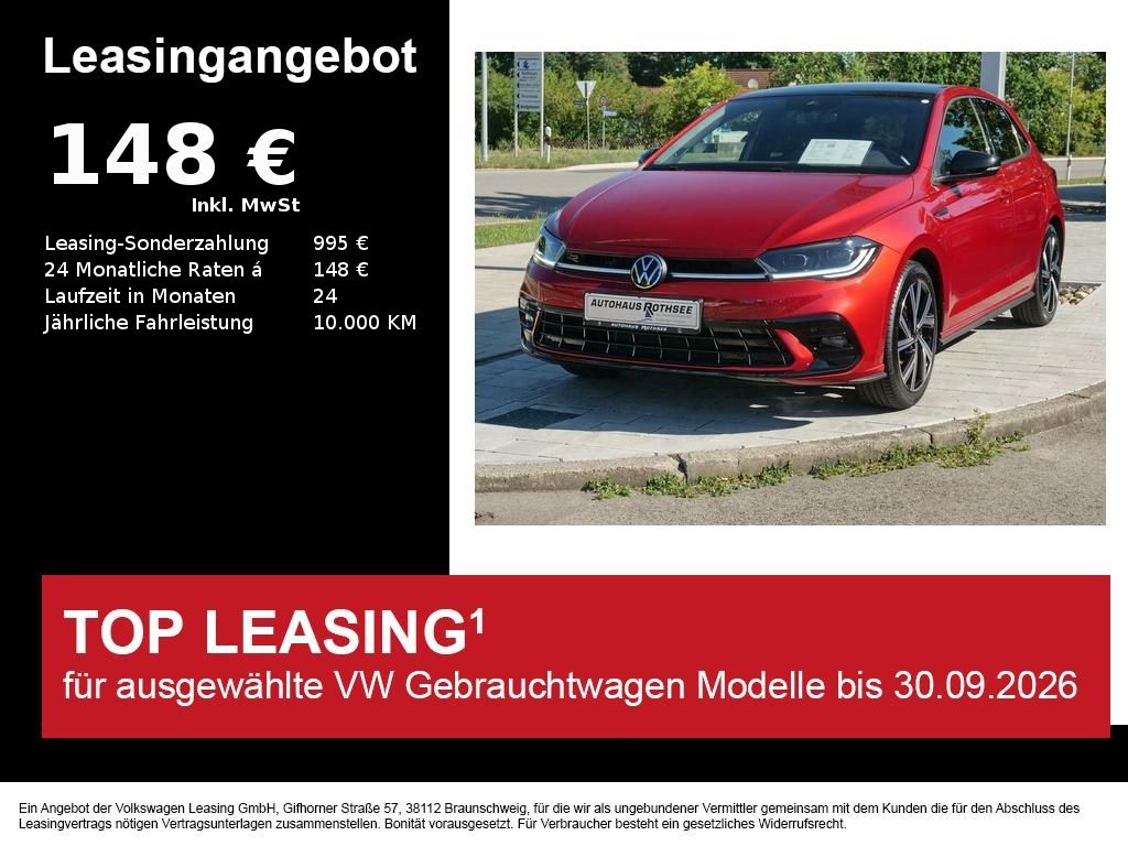 Volkswagen Polo R-line 1.0 TSI BEATS+IQ-LIGHT+NAVI+Alu-17`