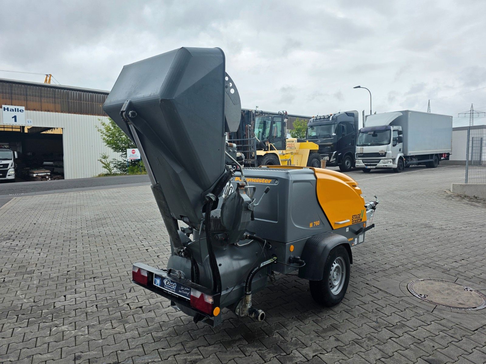 Fahrzeugabbildung Andere Putzmeister Mixokret M760 DHBS BetonEstrichpumpe