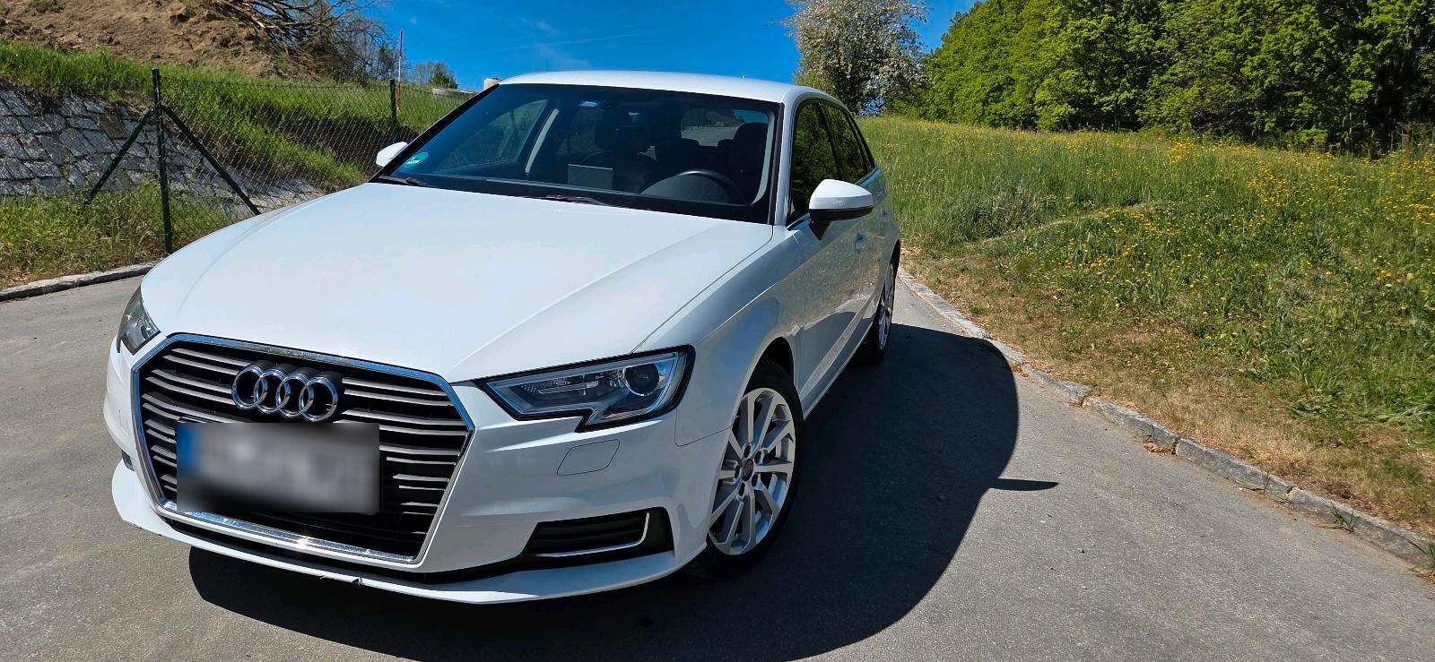 AUDI Audi A3 weiss, Leder