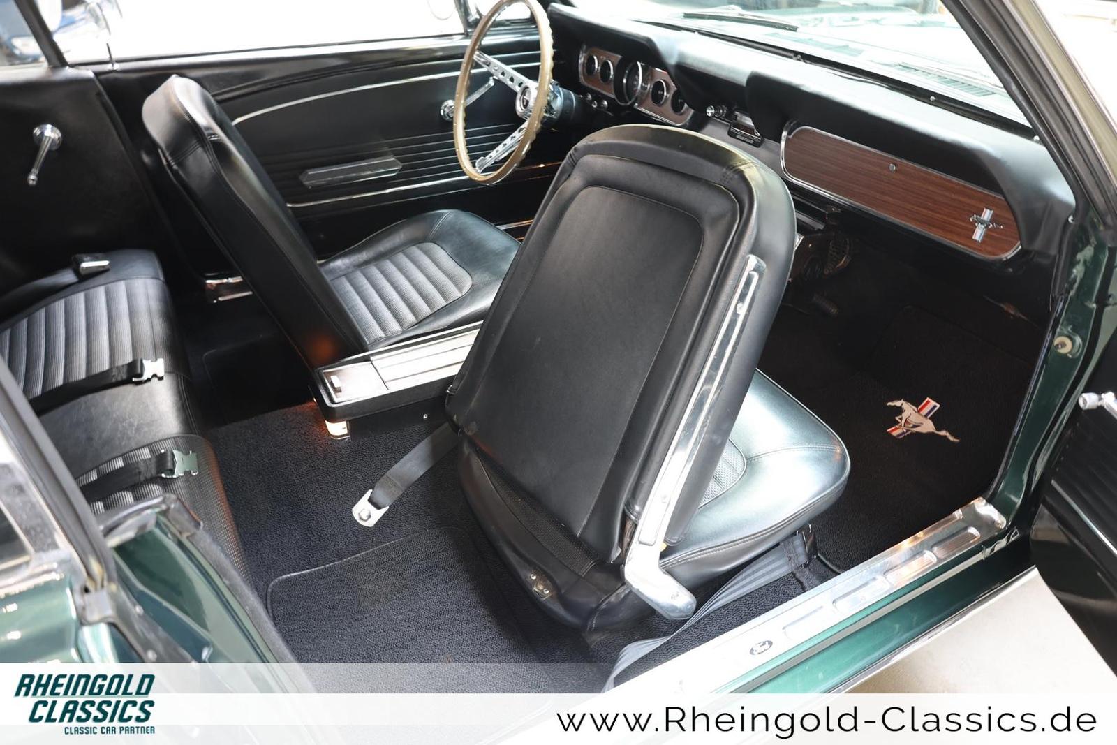 Ford Mustang 289 Coupé V8 Bullitt Green, Automatik