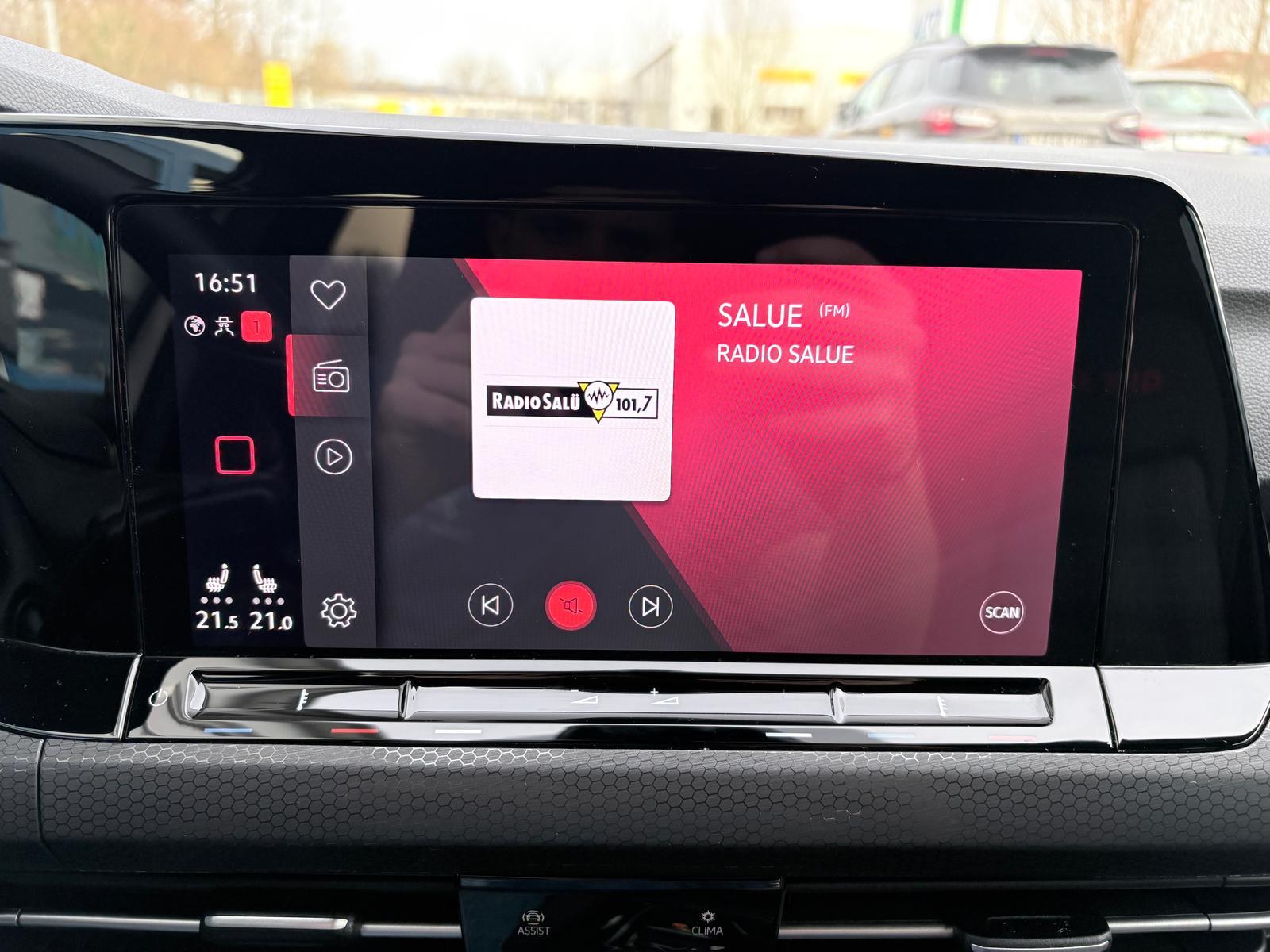Volkswagen Golf VIII GTI LED, Pano, миниатюра 21