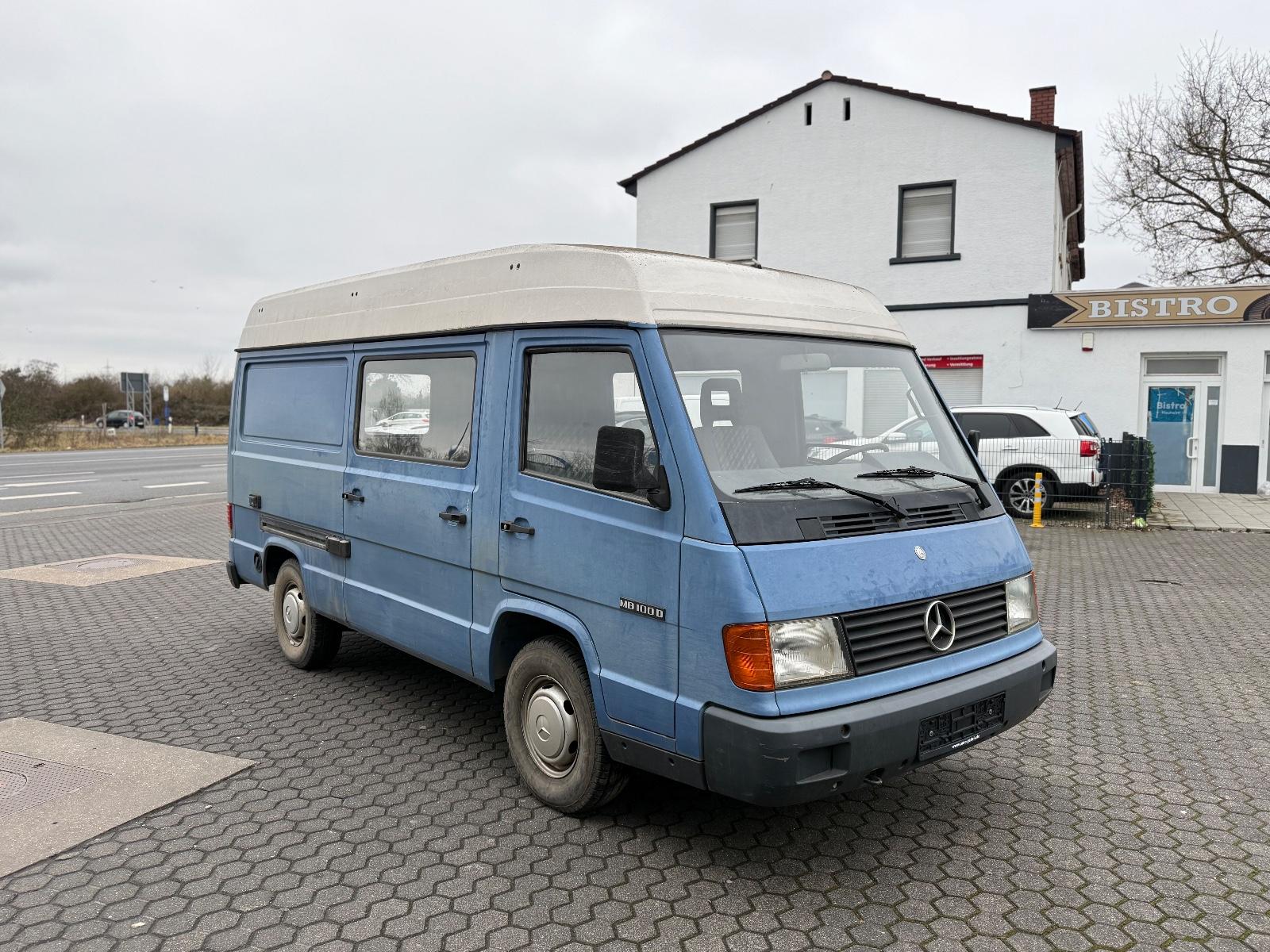 Mercedes-Benz MB 100 D *LANG+HOCHDACH+TEILVERGLAST*