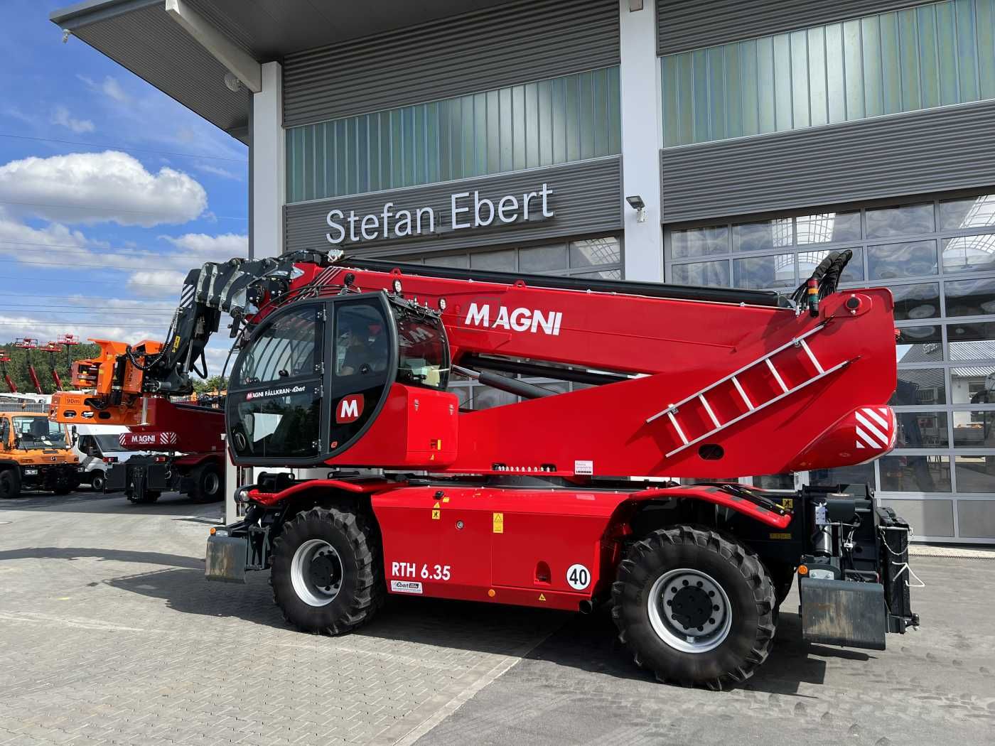 Fahrzeugabbildung Andere Magni RTH 6.35 SH / Fällkran / Westtech CS750