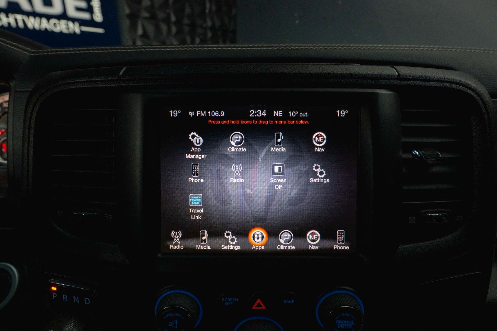 Fahrzeugabbildung Dodge RAM 5.7 V8 HEMI 4x4 Sport OFFROAD Night LONGBED