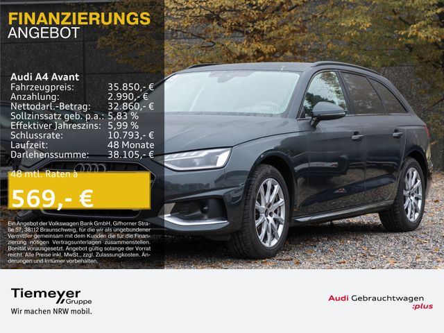 Audi A4 Avant 35 TDI ADVANCED LED ST.HEIZ NAVI VIRTUA