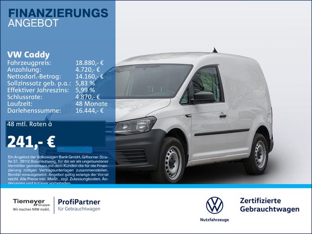 Volkswagen Caddy Kasten FLÜGELTÜREN KLIMA PDC