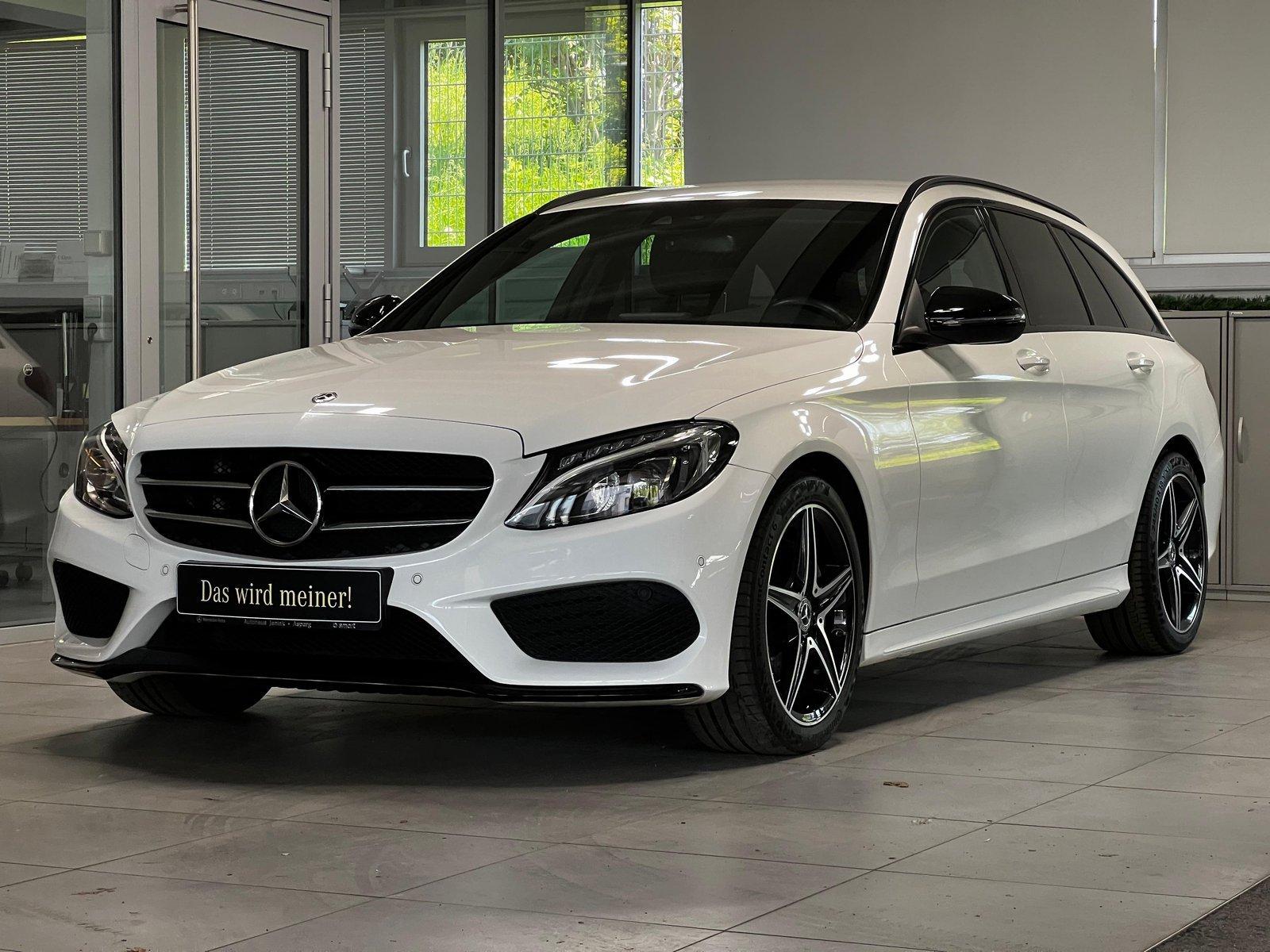 Mercedes-Benz C 180 T AMG Line STANDHEIZUNG LED+NAVI+PDC&KAM++
