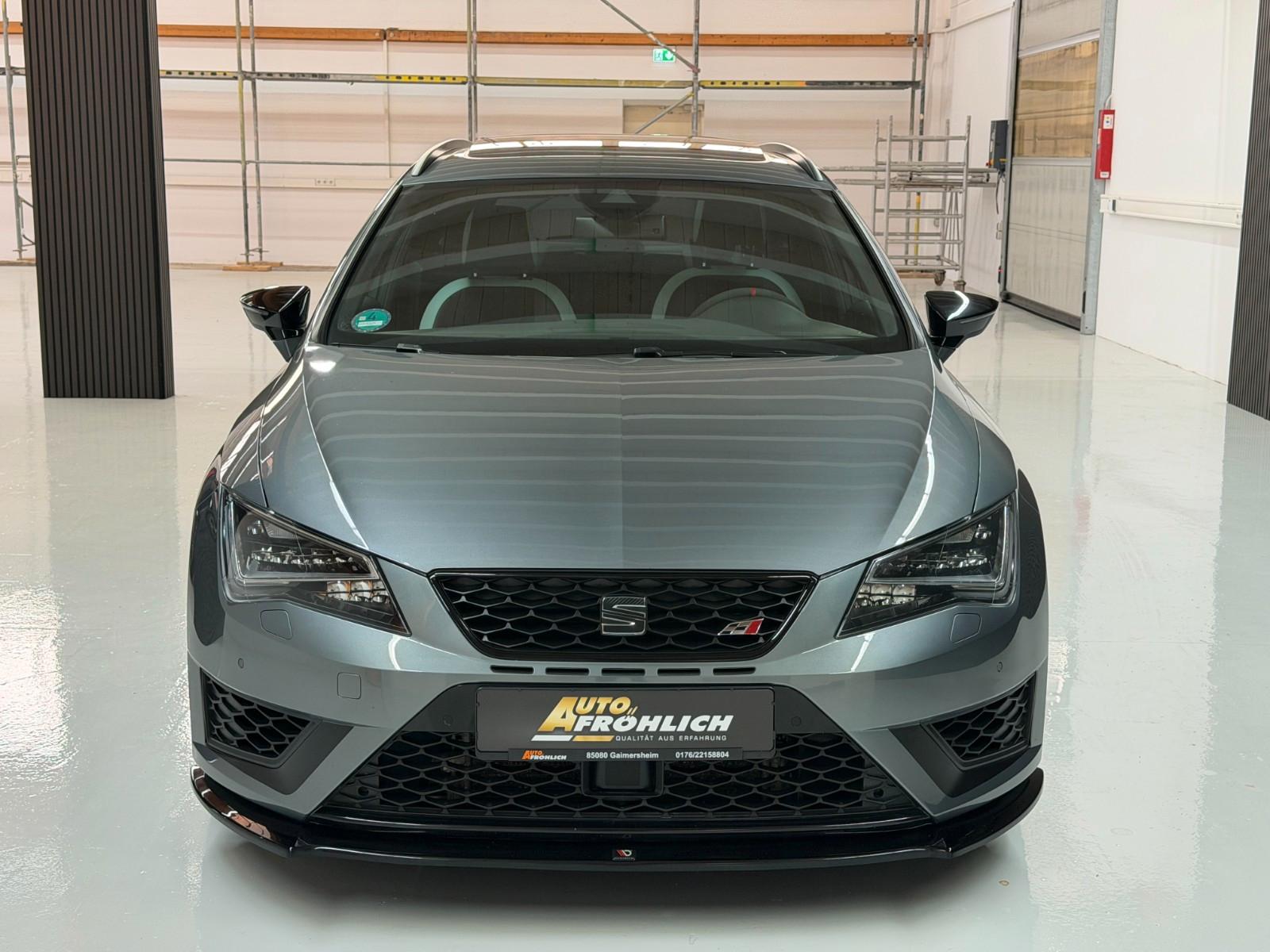 Seat Leon ST Cupra 280 ch DSG – Toit panoramique – Baquets Alcantara – DCC – LED – GPS