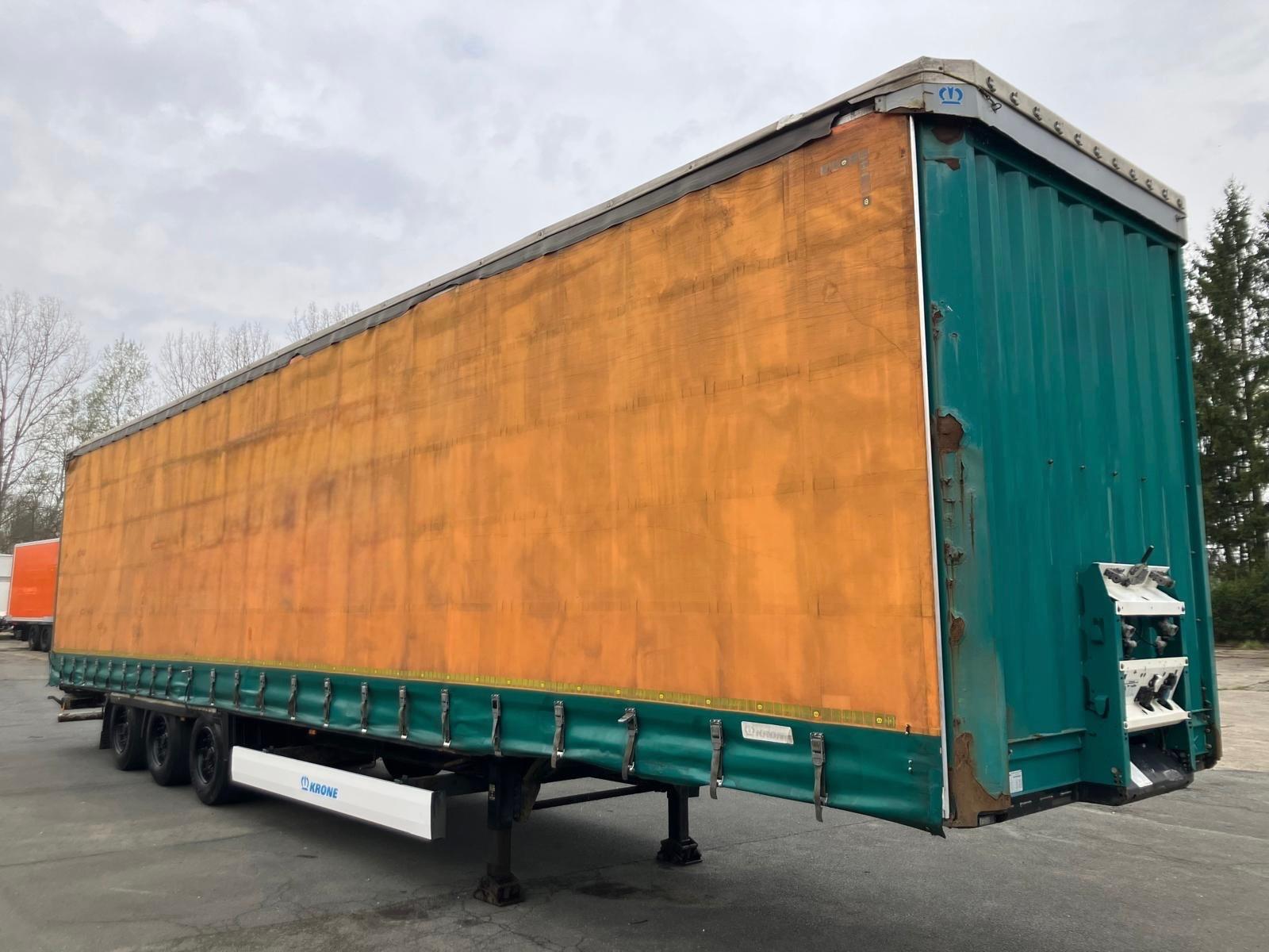 Krone DA06C Pritsche+Plane/MEGA/EDSCHA/13.6m/3Achs/BPW
