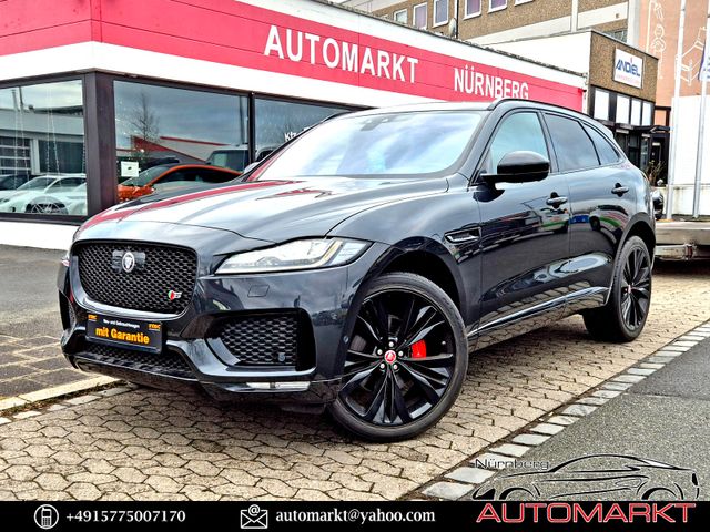 Jaguar F-Pace S/AWD/ PANO/LEDER/HuD/LED/LM-22/TV/KAMERA