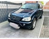 Mercedes-Benz ML 270 CDI - AMG Ausstattung - ANHÄNGERKUPPLUNG - blaue Mercedes-Benz ML 270