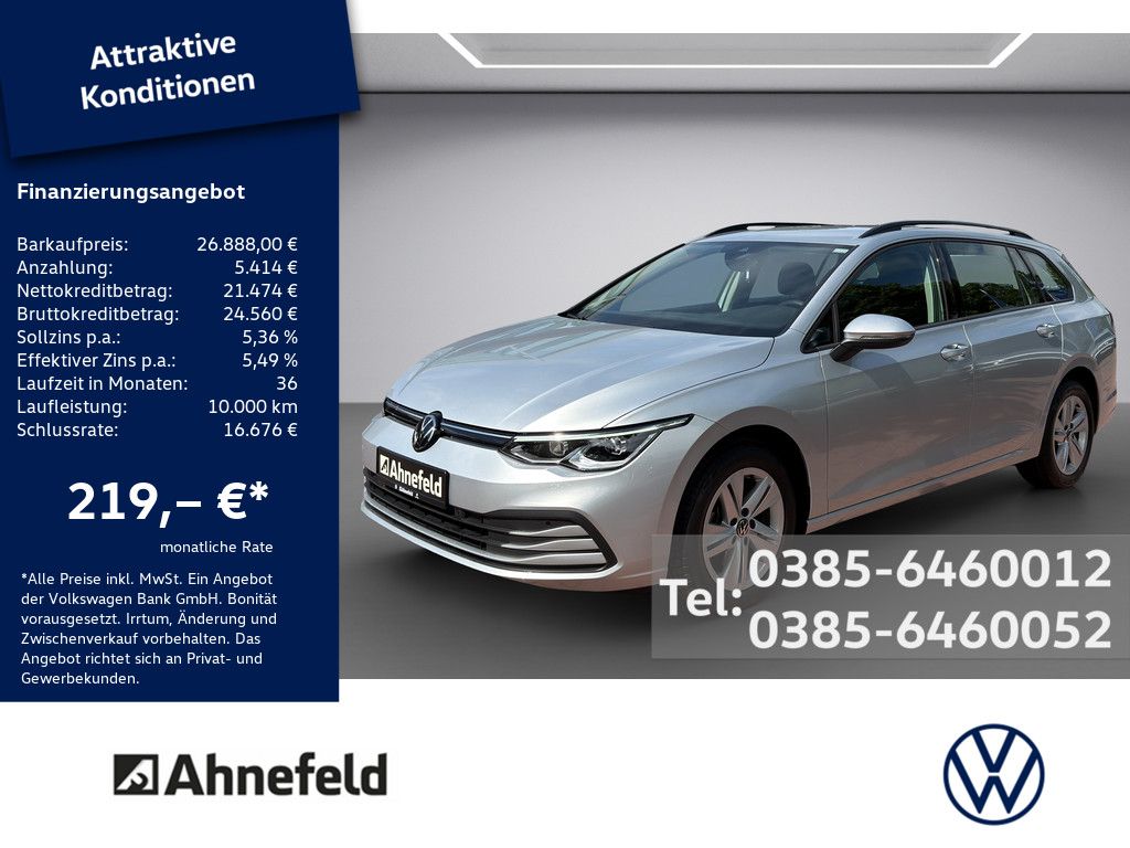 Volkswagen Golf VIII Variant 2.0 TDI Life DSG