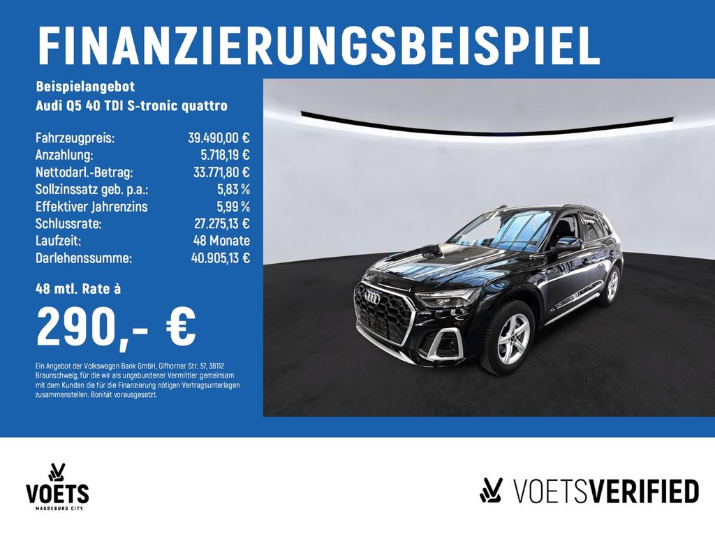 Q5 40 TDI S-tronic quattro S line LED+NAVI+ACC