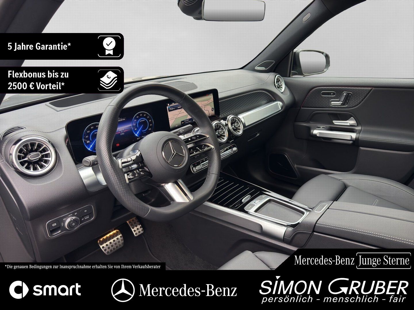 Fahrzeugabbildung Mercedes-Benz EQB 350 4M AMG Pano HUD Burm 7Sitzer 360° Magno