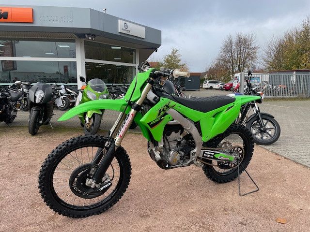 Kawasaki KX250F mit 2. Radsatz