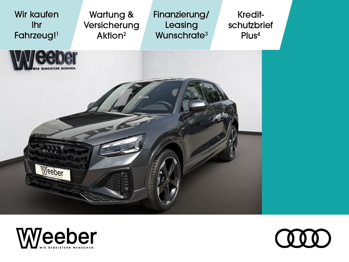 Audi Q2 S line Anhängerkupplung*Navigation AHK