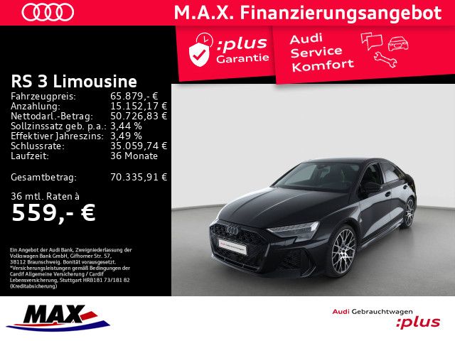 RS 3 Limousine TFSI quattro MATRIX LED+PANO+KAME