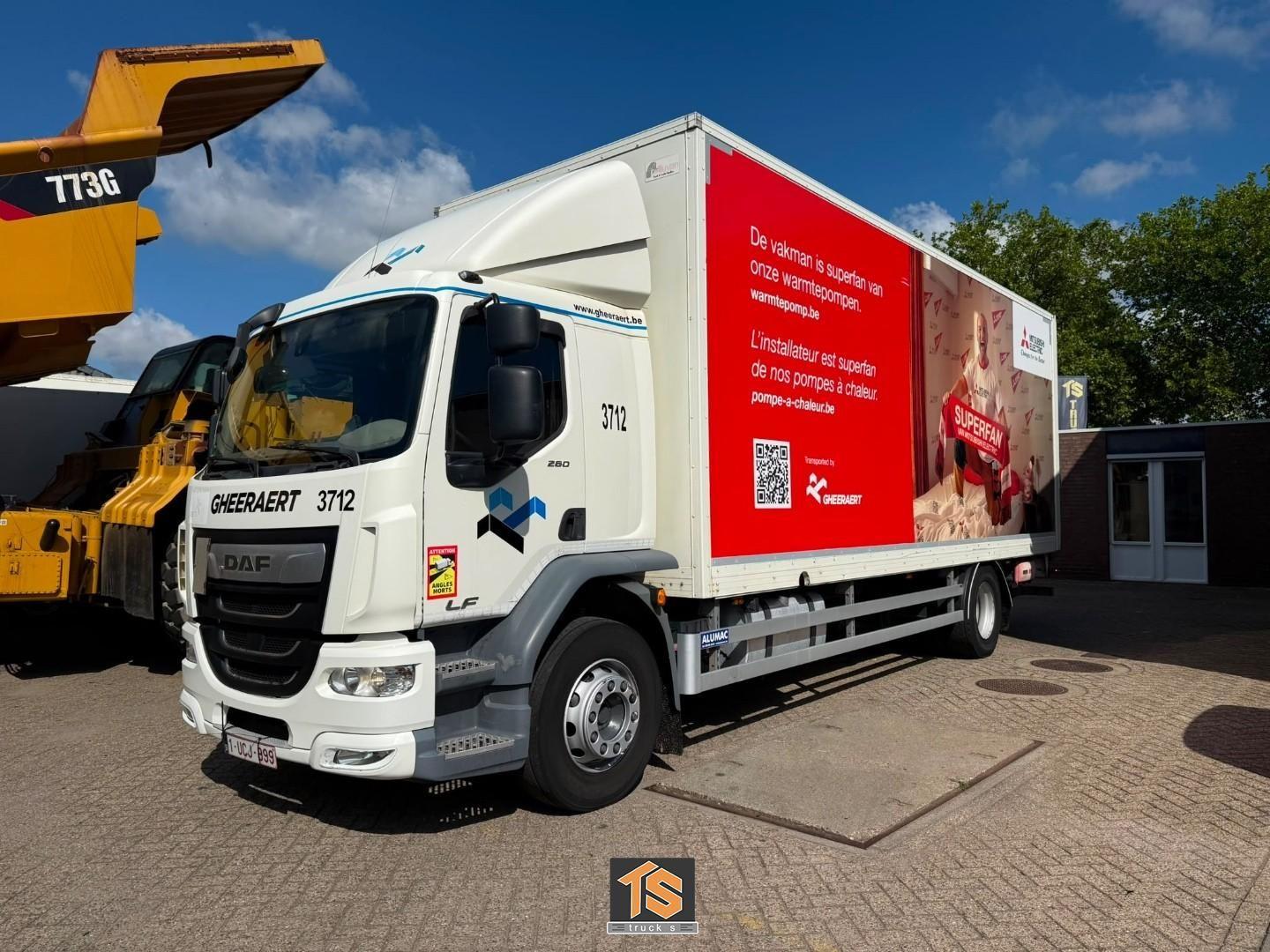 DAF LF 260 19 TON - KOFFER/BOX - BELGIUM TRUCK - TOP