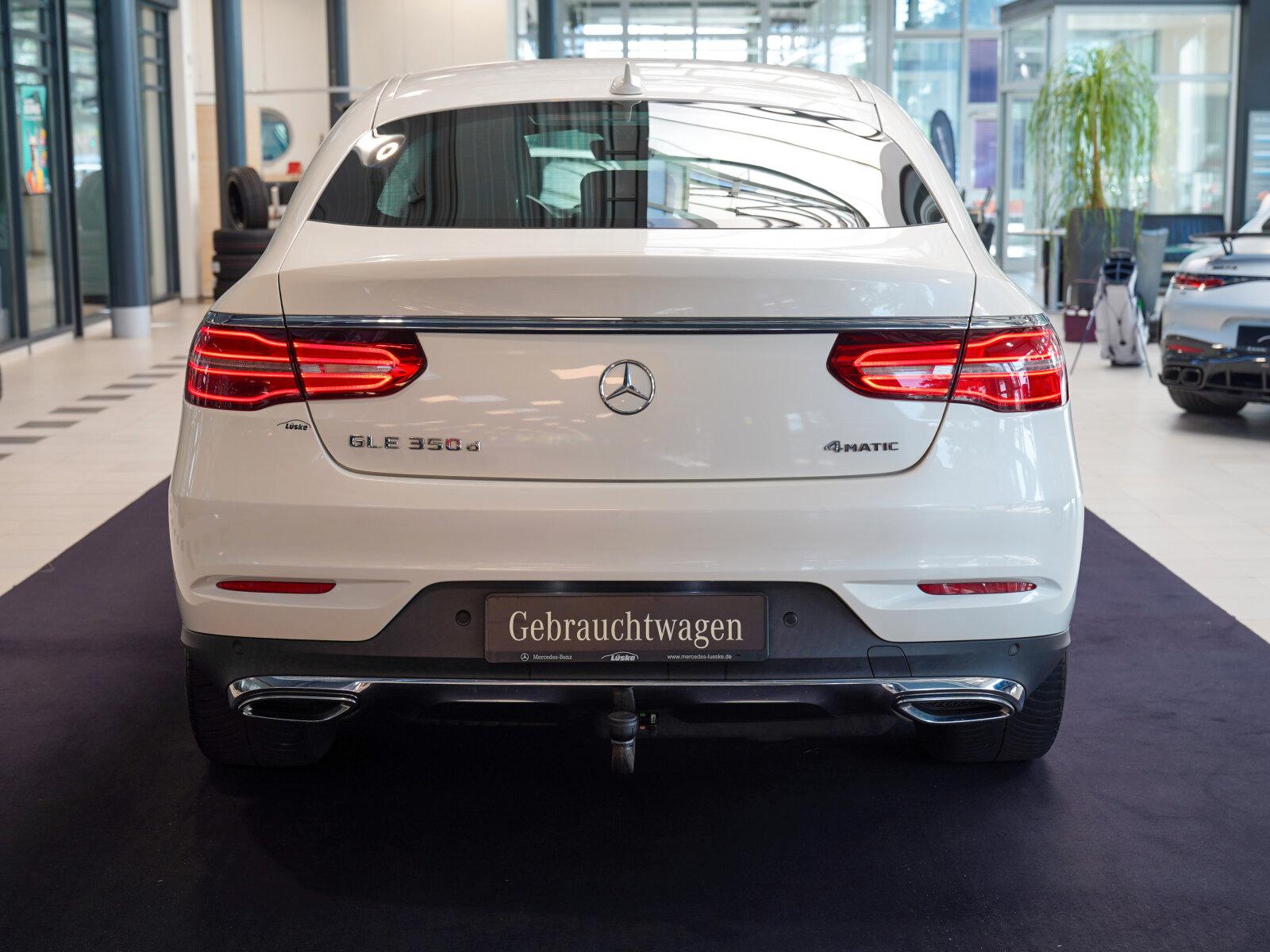 Mercedes-Benz GLE 350 d 4M Coupé sattelbraun ACTIVE CURVE AHK